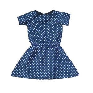 Allen Solly Girls Blue Star Print Dress